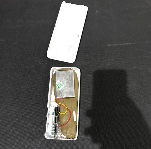 Cellphone bomb...